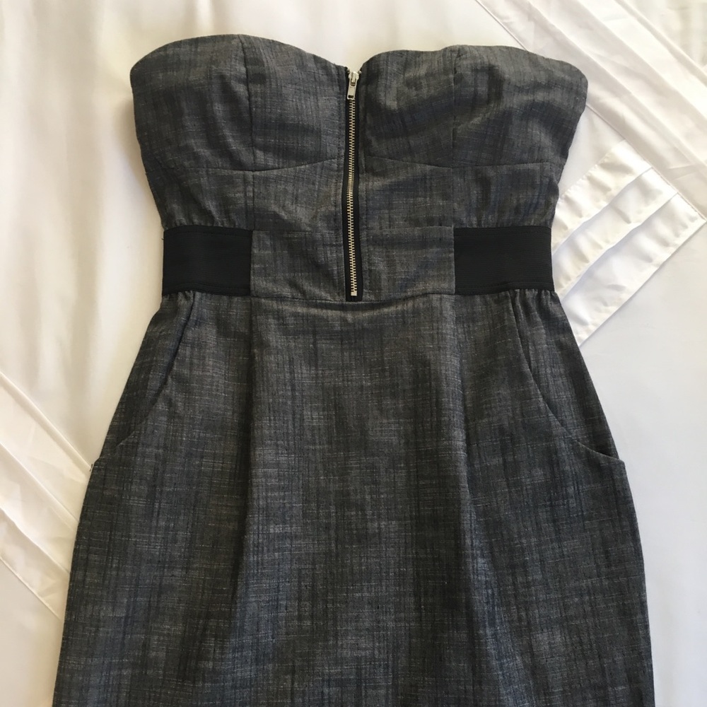 Sexy strapless sweetheart neckline dress 💃🏼